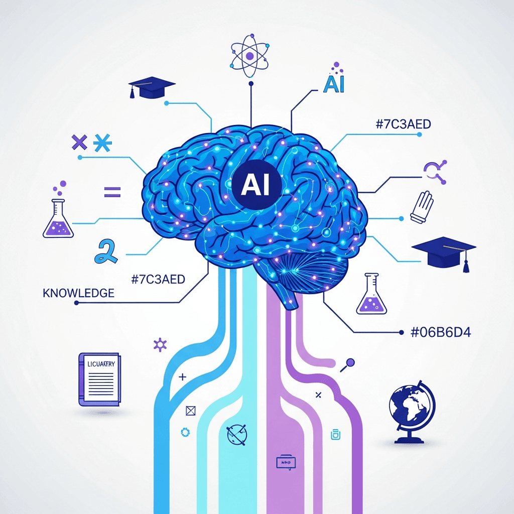 AI tutoring interface showing step-by-step solutions