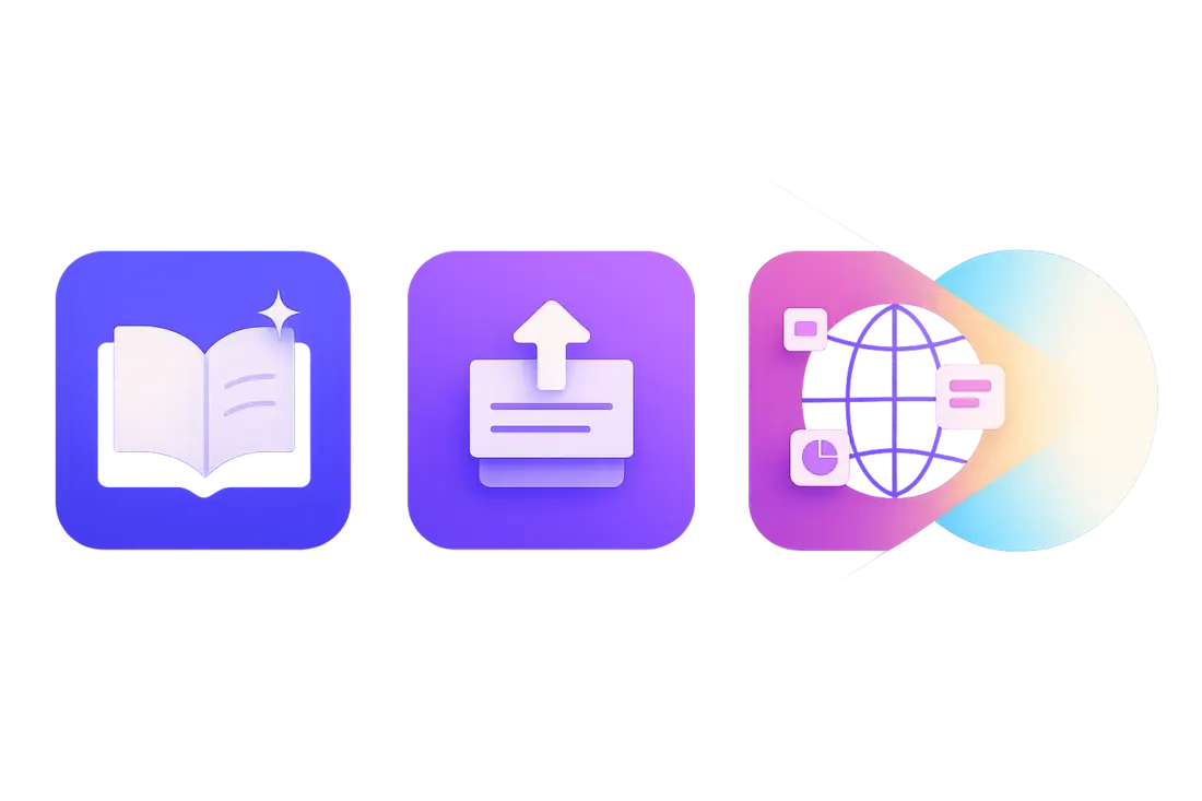 Teacher-made content, your own material, and any publisher's content feeding the DoerDo engine
